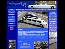 Tablet Screenshot of limusina.net